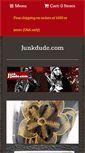 Mobile Screenshot of junkdude.com
